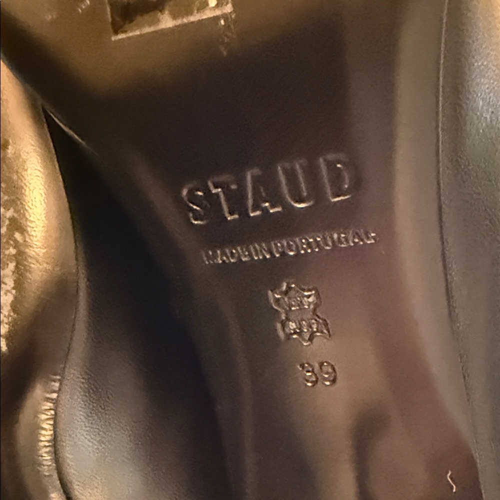 STAUD Black Sebastian Kitten Heel Boot. WORN ONCE. - Picture 5 of 5